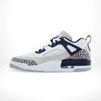 Medial side view of the Air Jordan