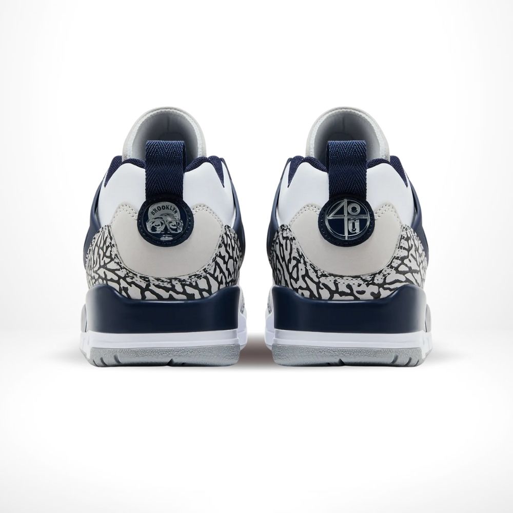 Rear view of the Air Jordan