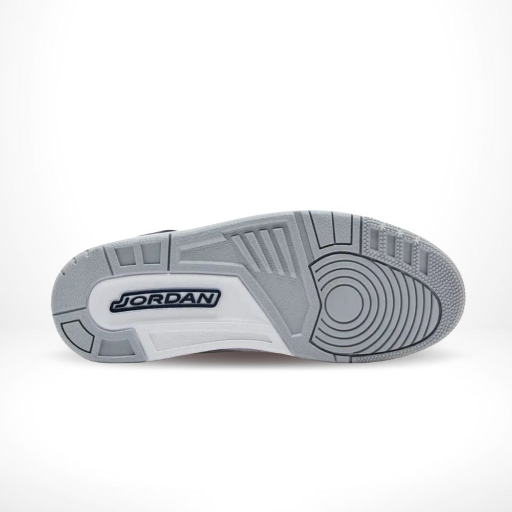 Bottom view of the Air Jordan