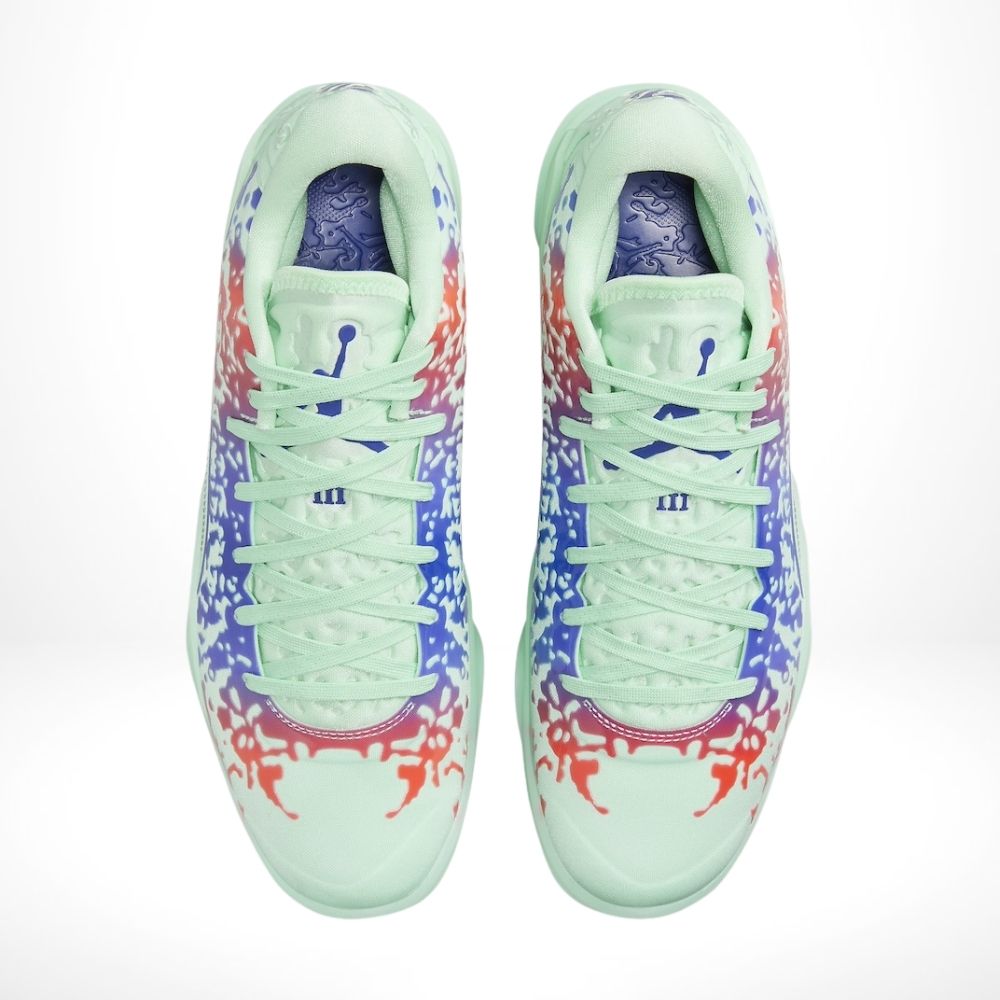 Top-down view of the Air Jordan Zion 3