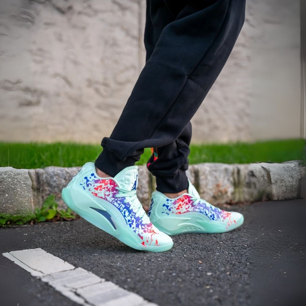 On-foot of the Air Jordan Zion 3