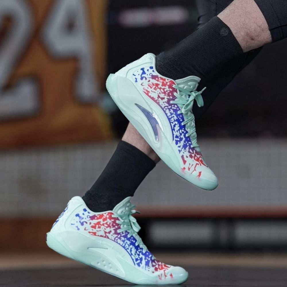 On-foot of the Air Jordan Zion 3