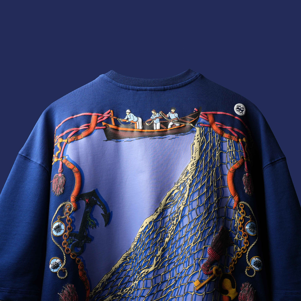 Cobalt Blu Catch T-Shirt Polkal™ BluOr