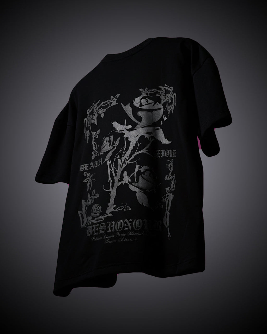 Polkal™ Fear Black Rose T-Shirt