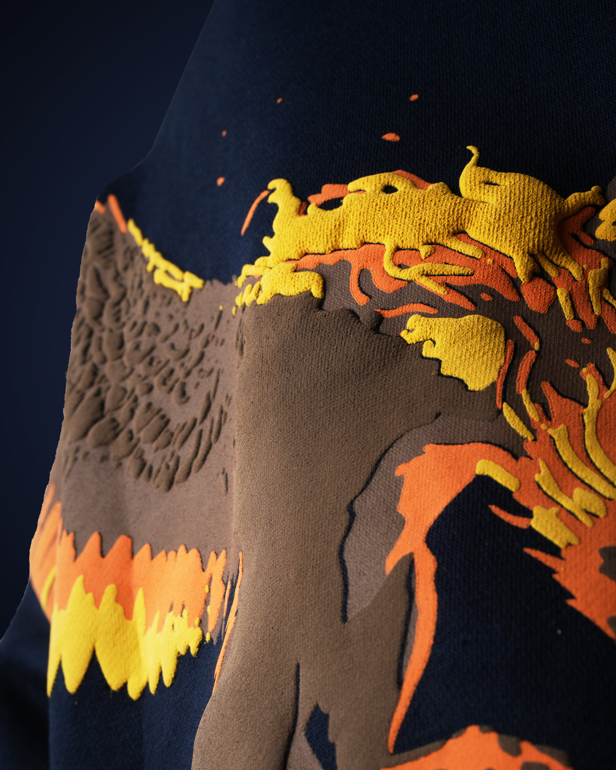 Polkal™ Fear Blue Phoenix Sweatshirt