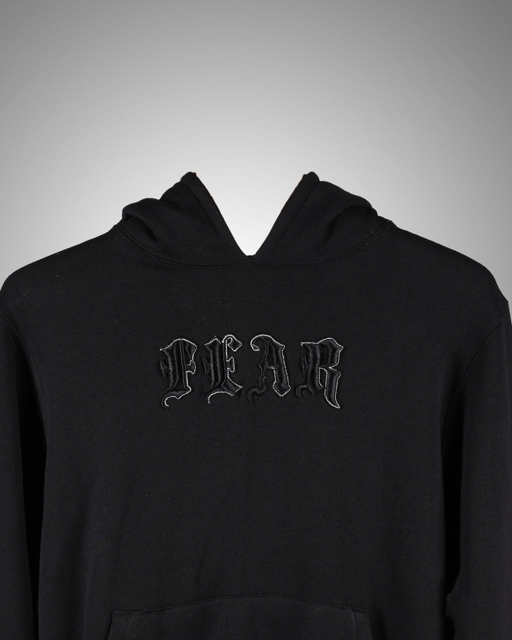 Polkal™ Fear Black Born With Fear Hoodie