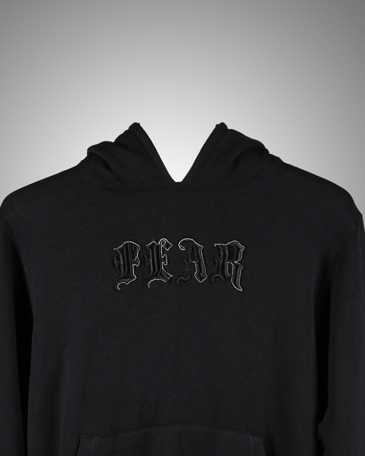 Polkal™ Fear Black Born With Fear Hoodie