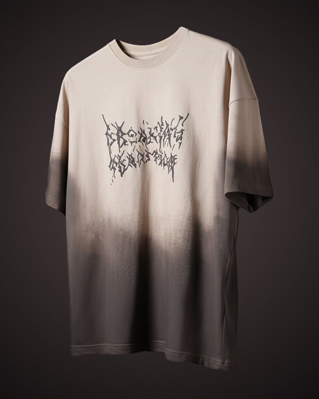 Polkal™ Fear Brown Dusted T-Shirt