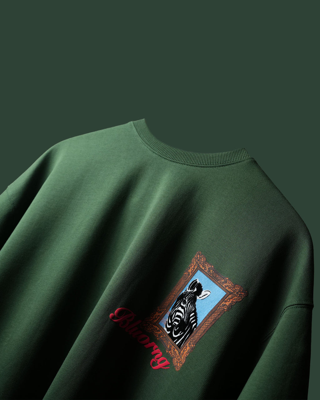 Bottle Green Striper Society T-Shirt Polkal™ BluOr
