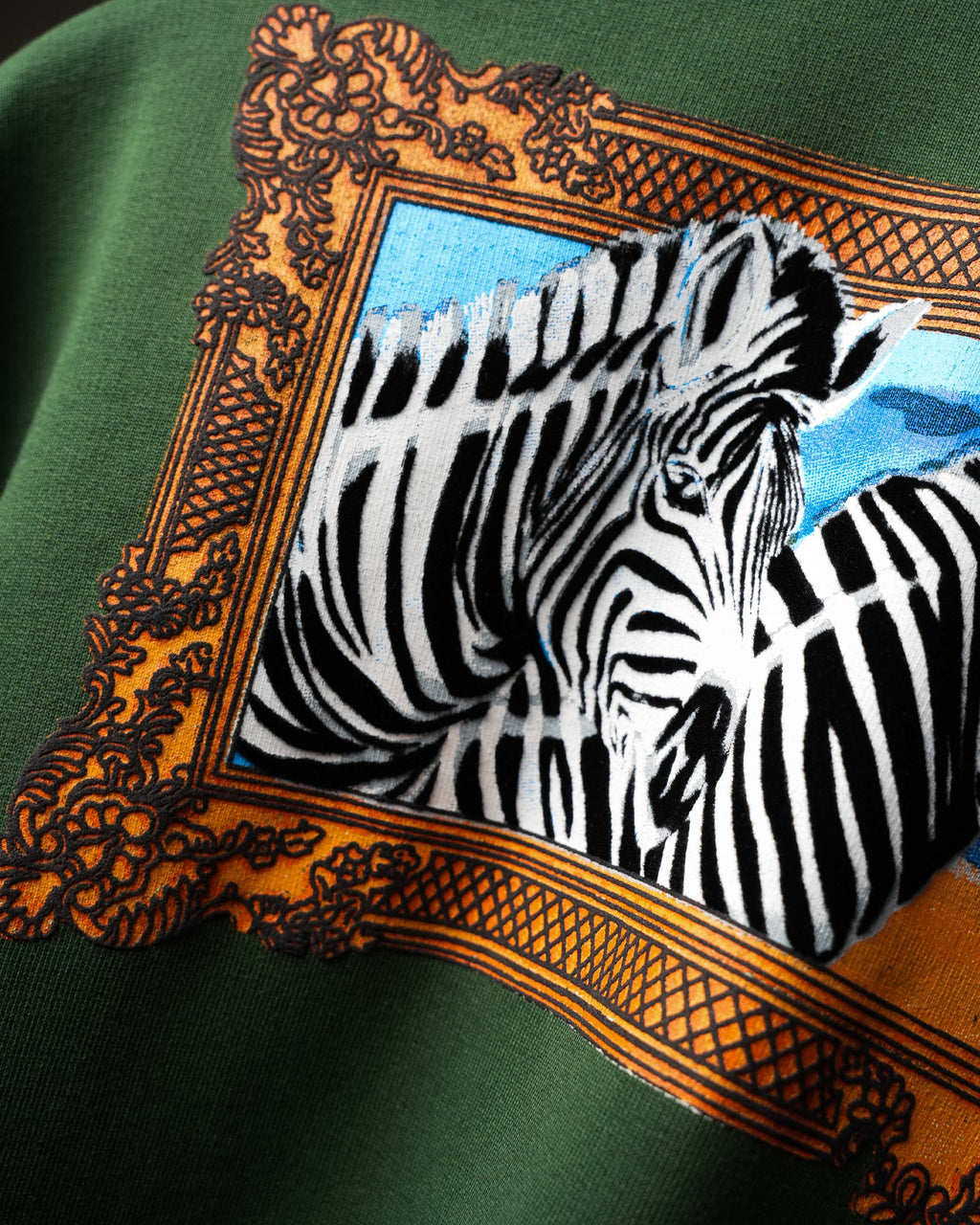 Bottle Green Striper Society T-Shirt Polkal™ BluOr