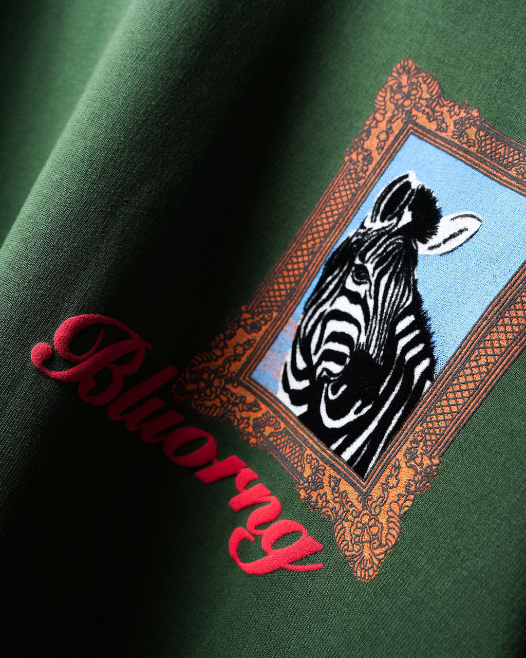 Bottle Green Striper Society T-Shirt Polkal™ BluOr