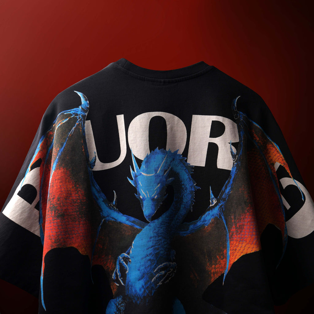 Black Shenron T-Shirt Polkal™ BluOr