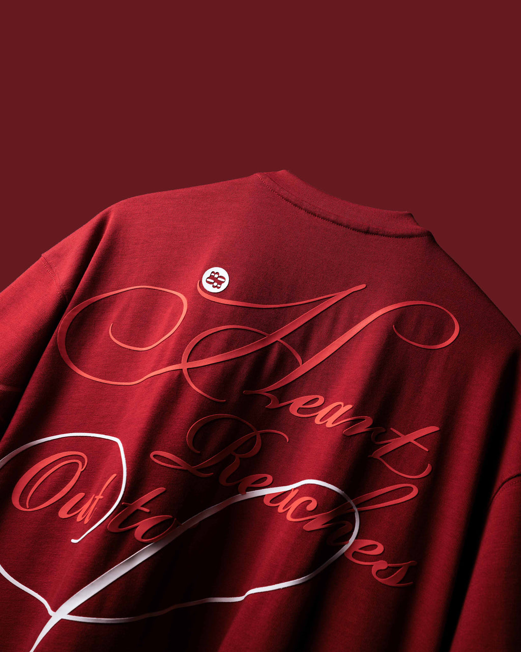 Red Echo Of Emotions T-Shirt Polkal™ BluOr