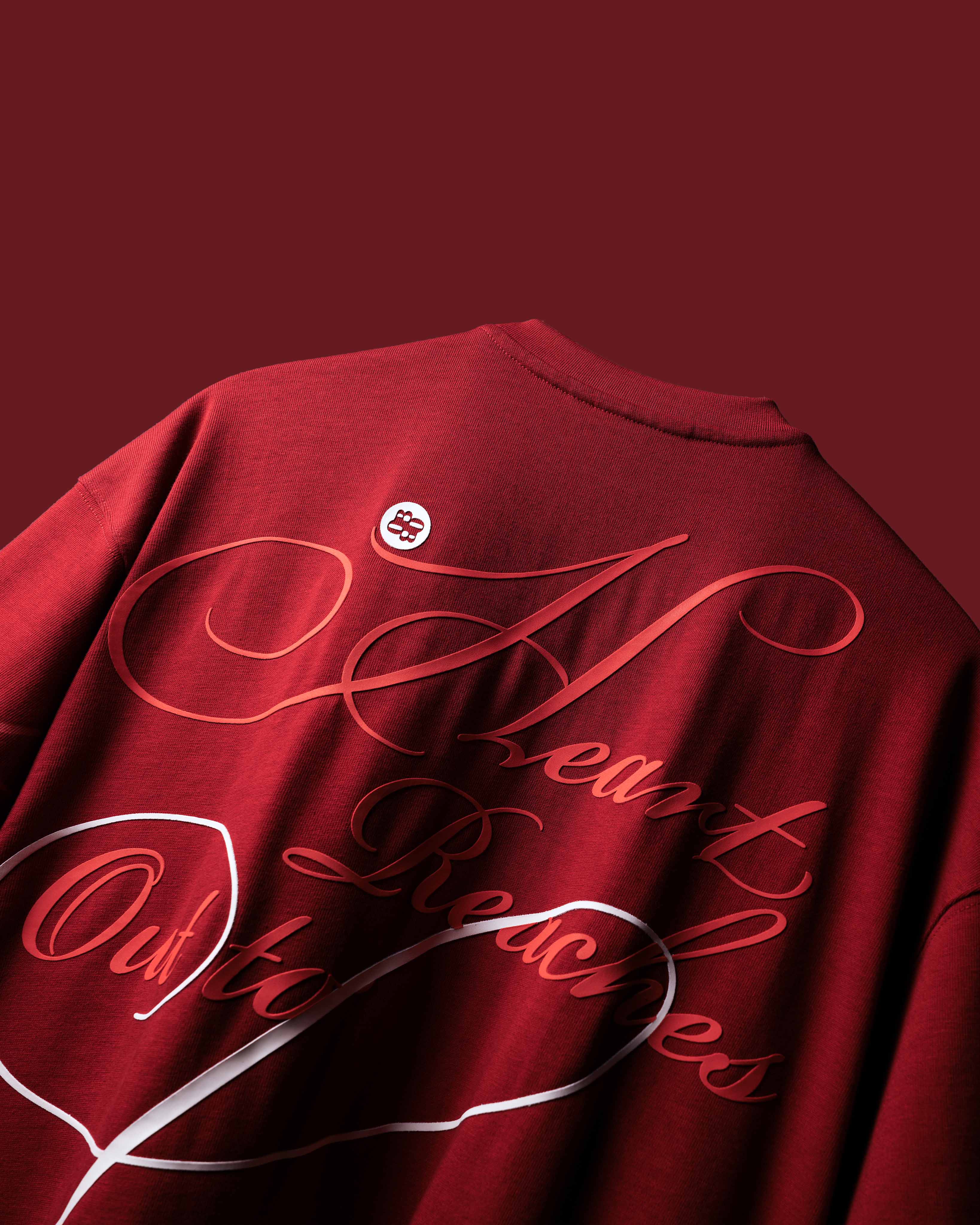 Red Echo Of Emotions T-Shirt Polkal™ BluOr