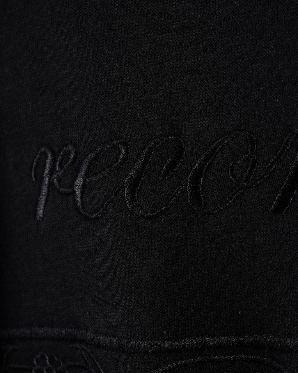 Polkal™ Fear Black Bloom Sweatshirt