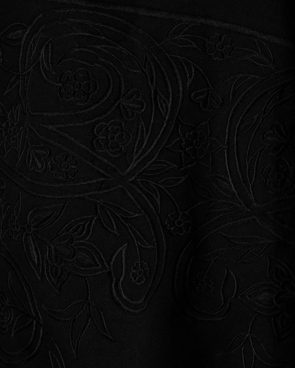 Polkal™ Fear Black Bloom Sweatshirt