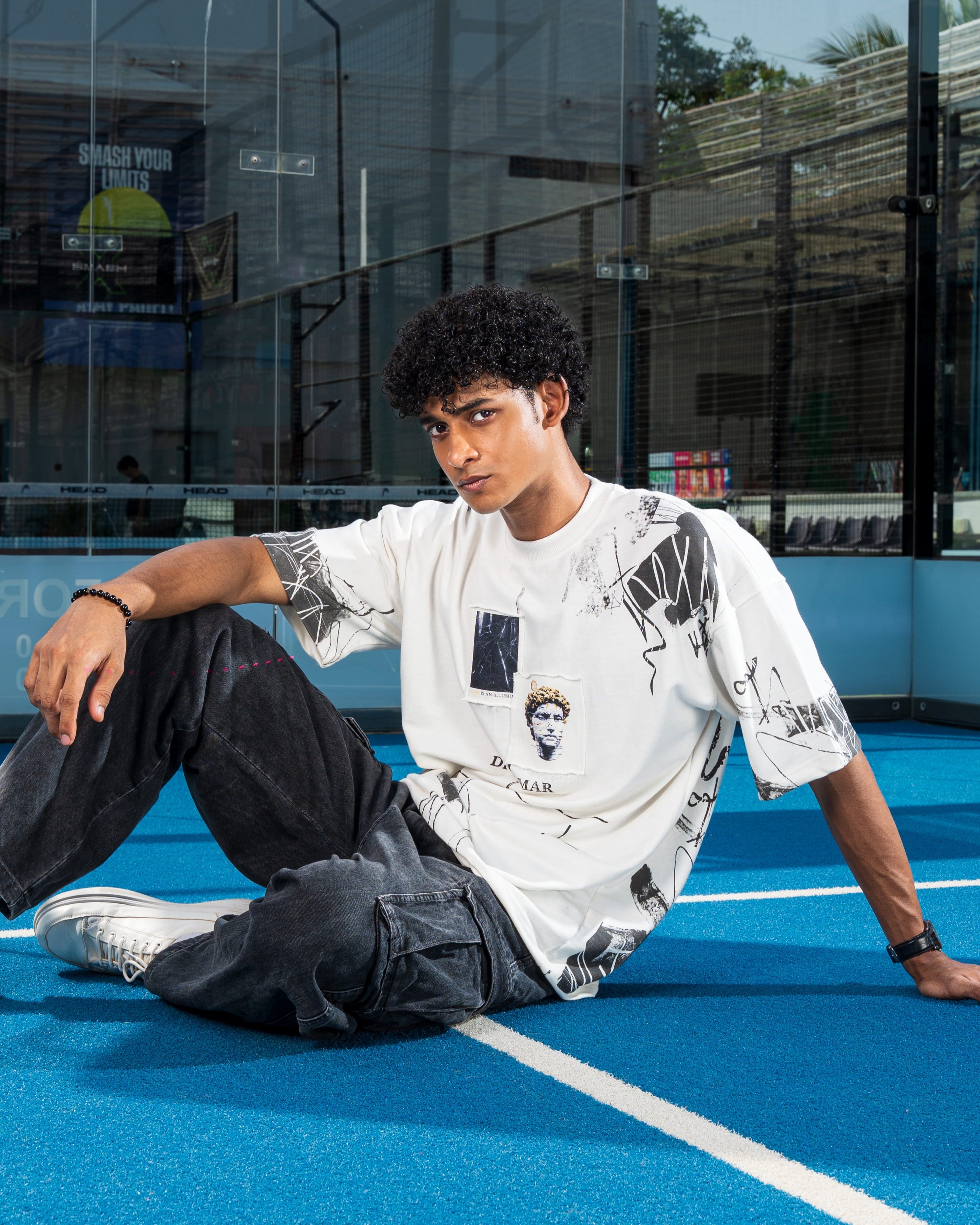 Polkal™ Fear White Dalmar T-Shirt