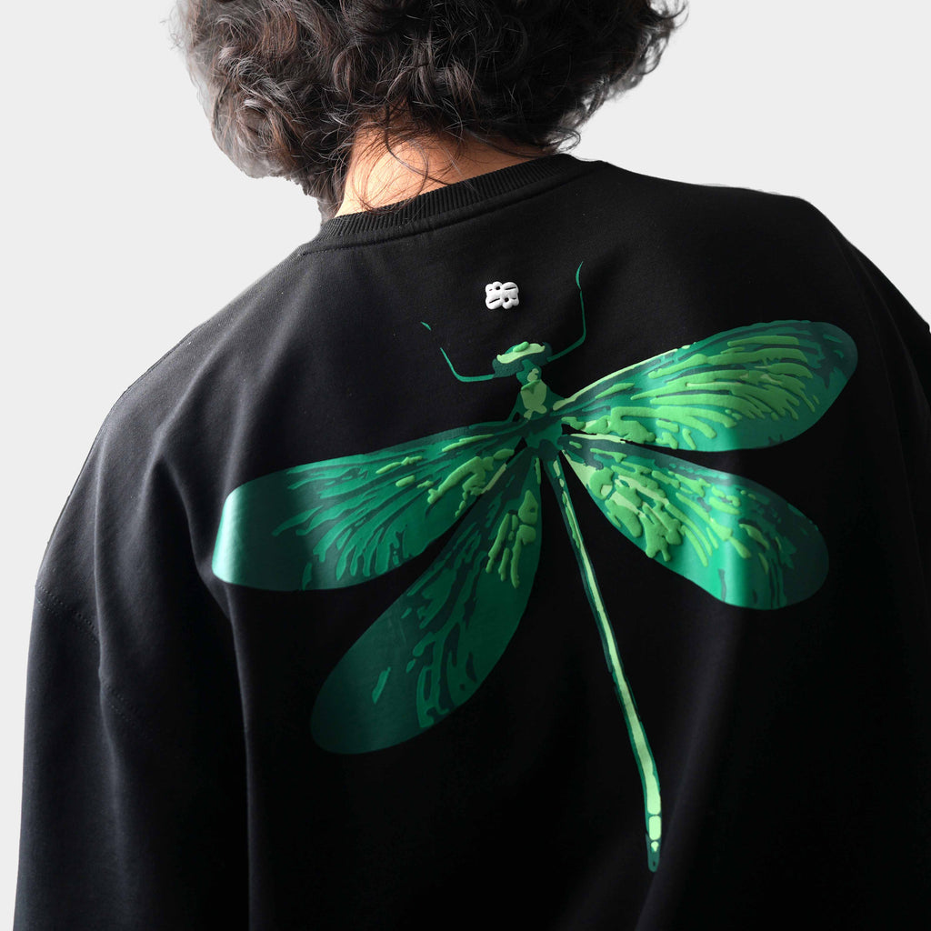 Green Dragonfly T-Shirt Polkal™ BluOr