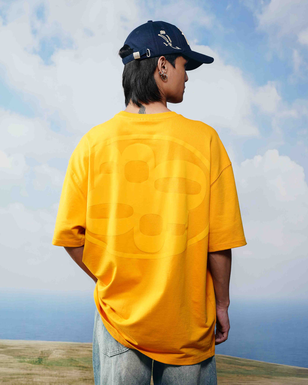 Basic Ochre T-Shirt Polkal™ BluOr