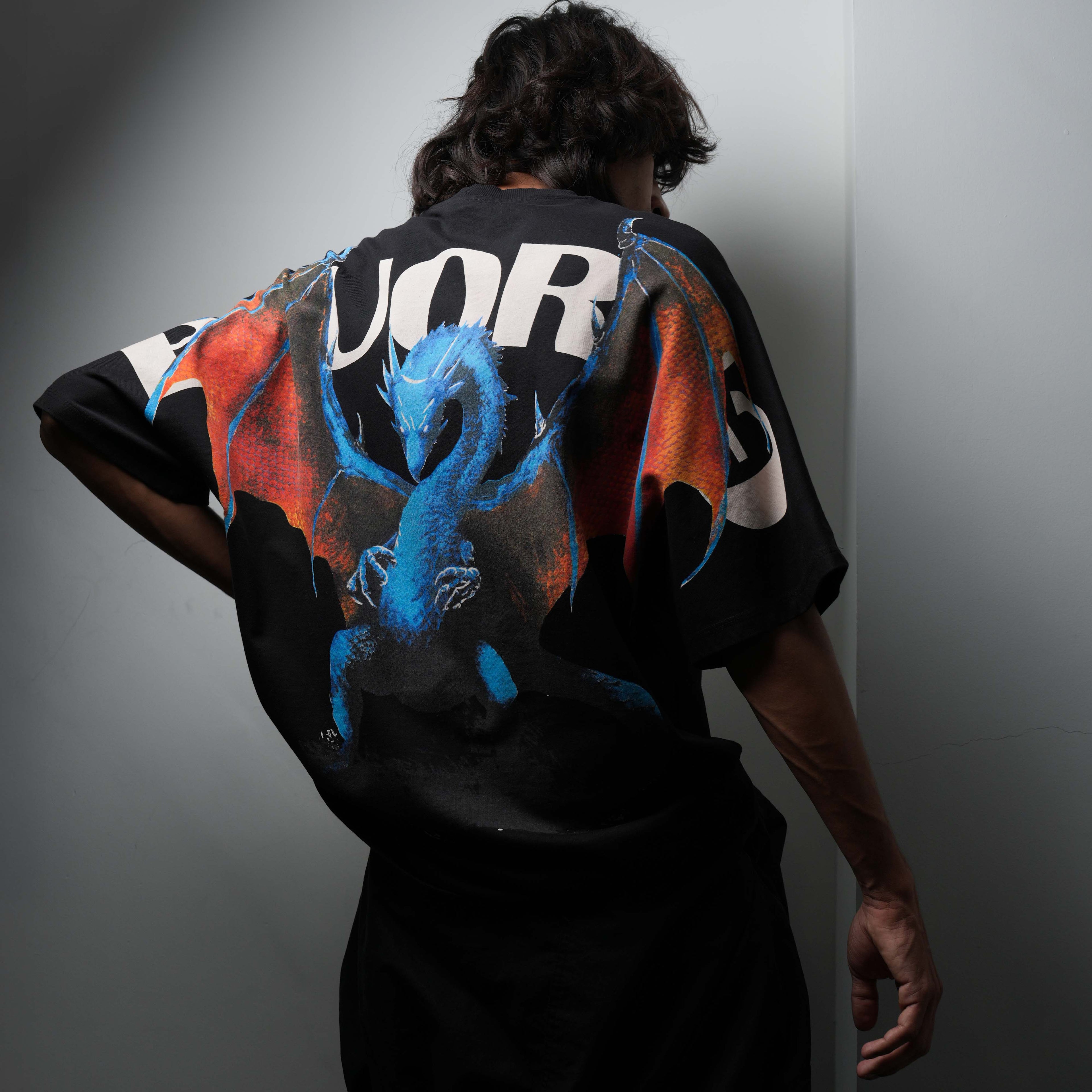 Black Shenron T-Shirt Polkal™ BluOr