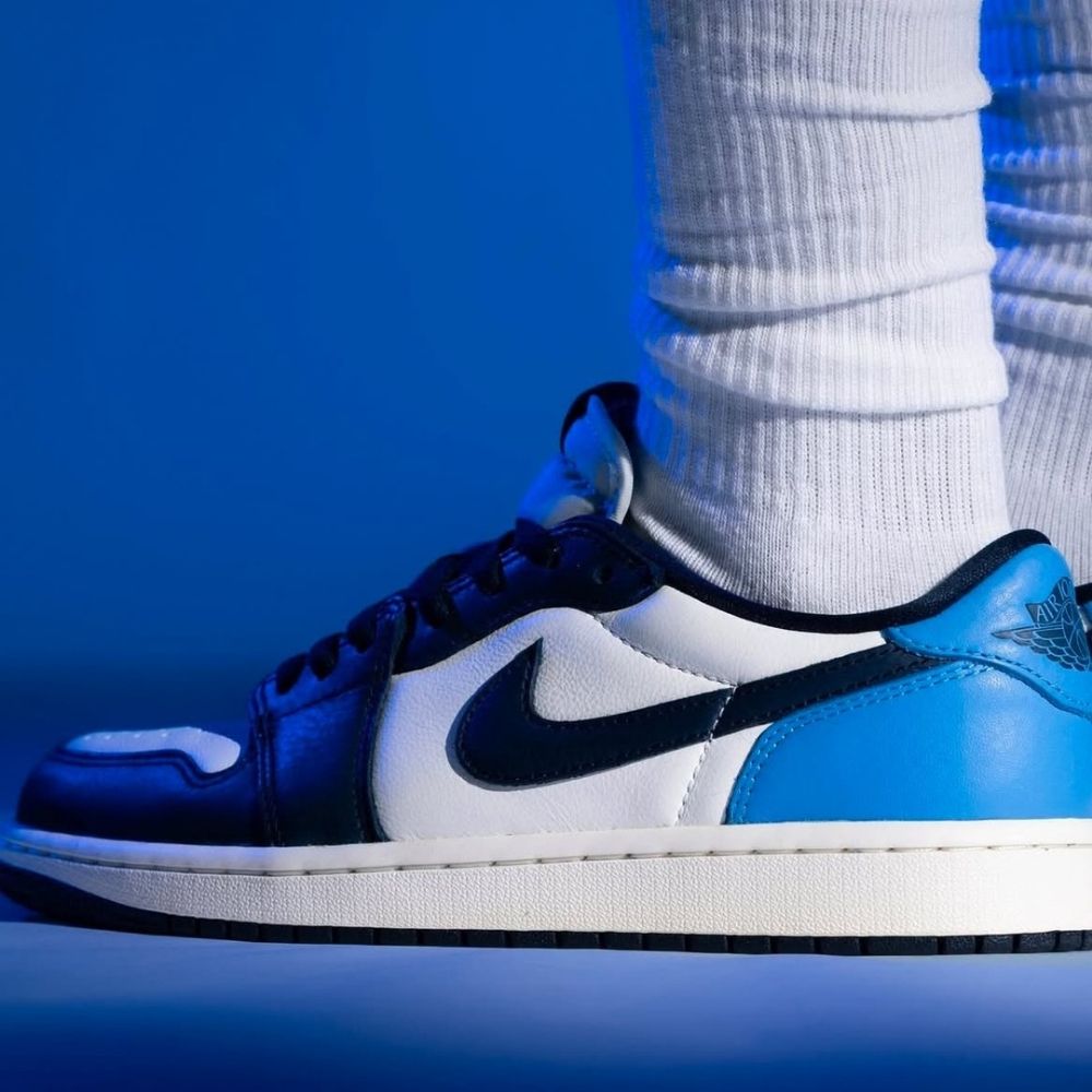 Real lifestyle image of Air Jordan 1