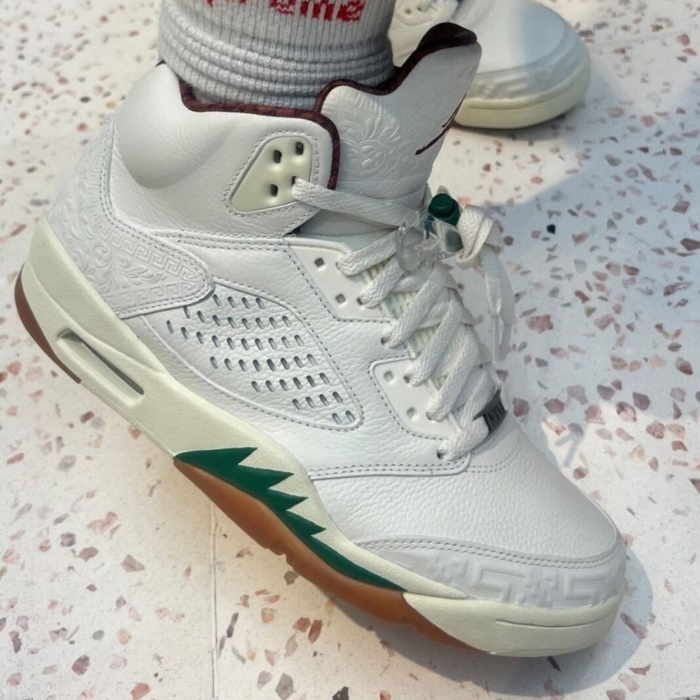 Real lifestyle image of Air Jordan 5