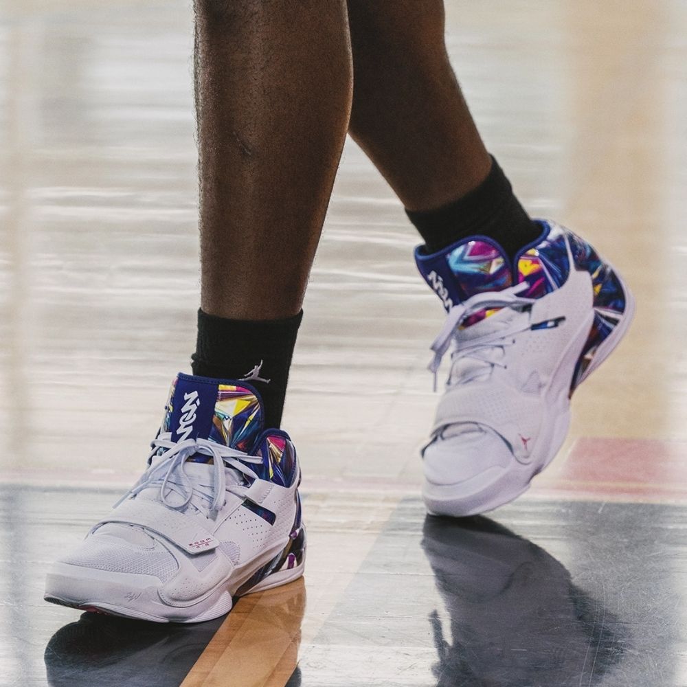 Real lifestyle image of Nike Jordan Zion 2