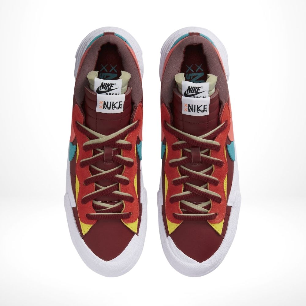 Top-down view of the Nike