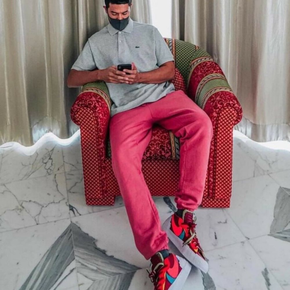 On-foot of the Nike