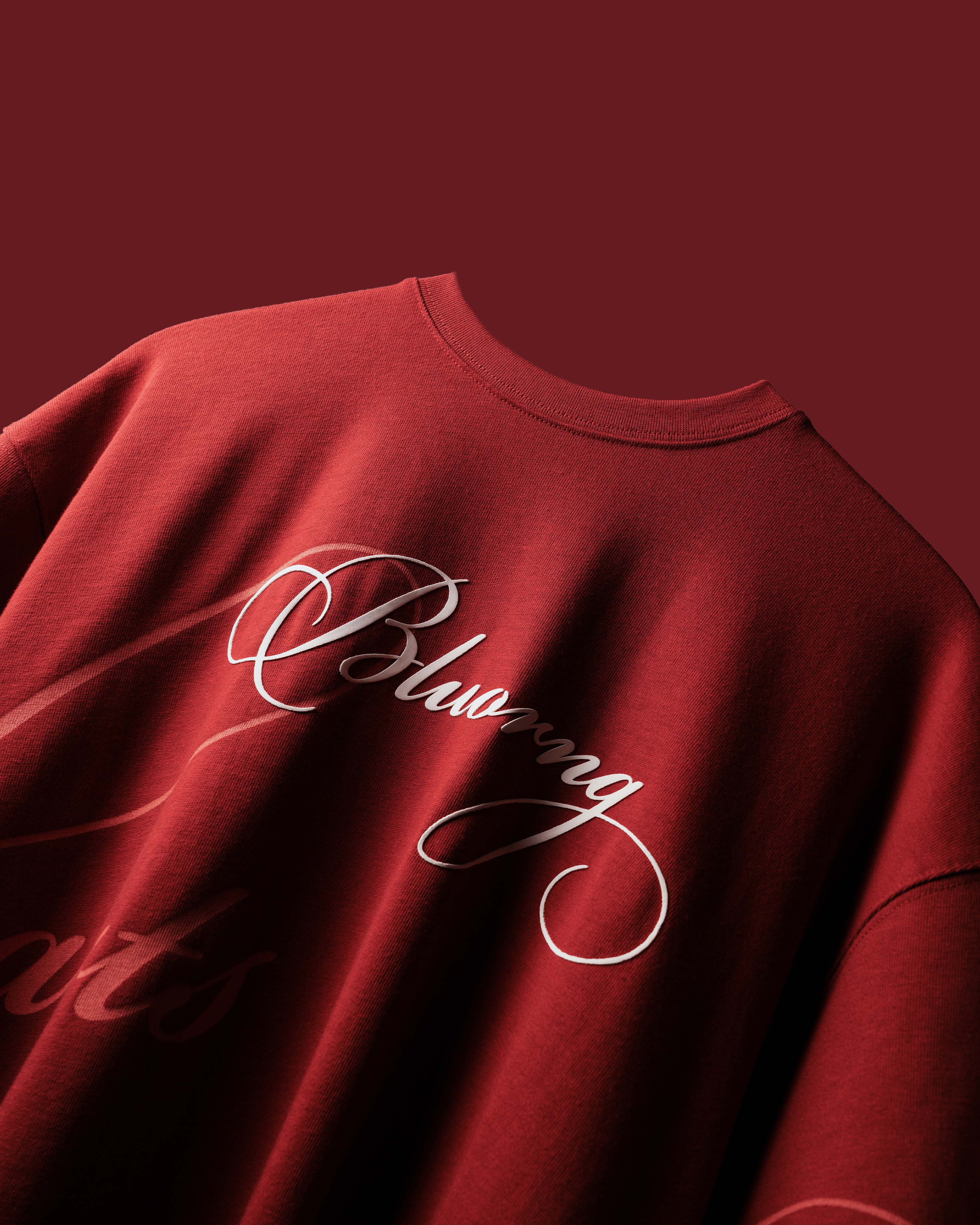 Red Echo Of Emotions T-Shirt Polkal™ BluOr