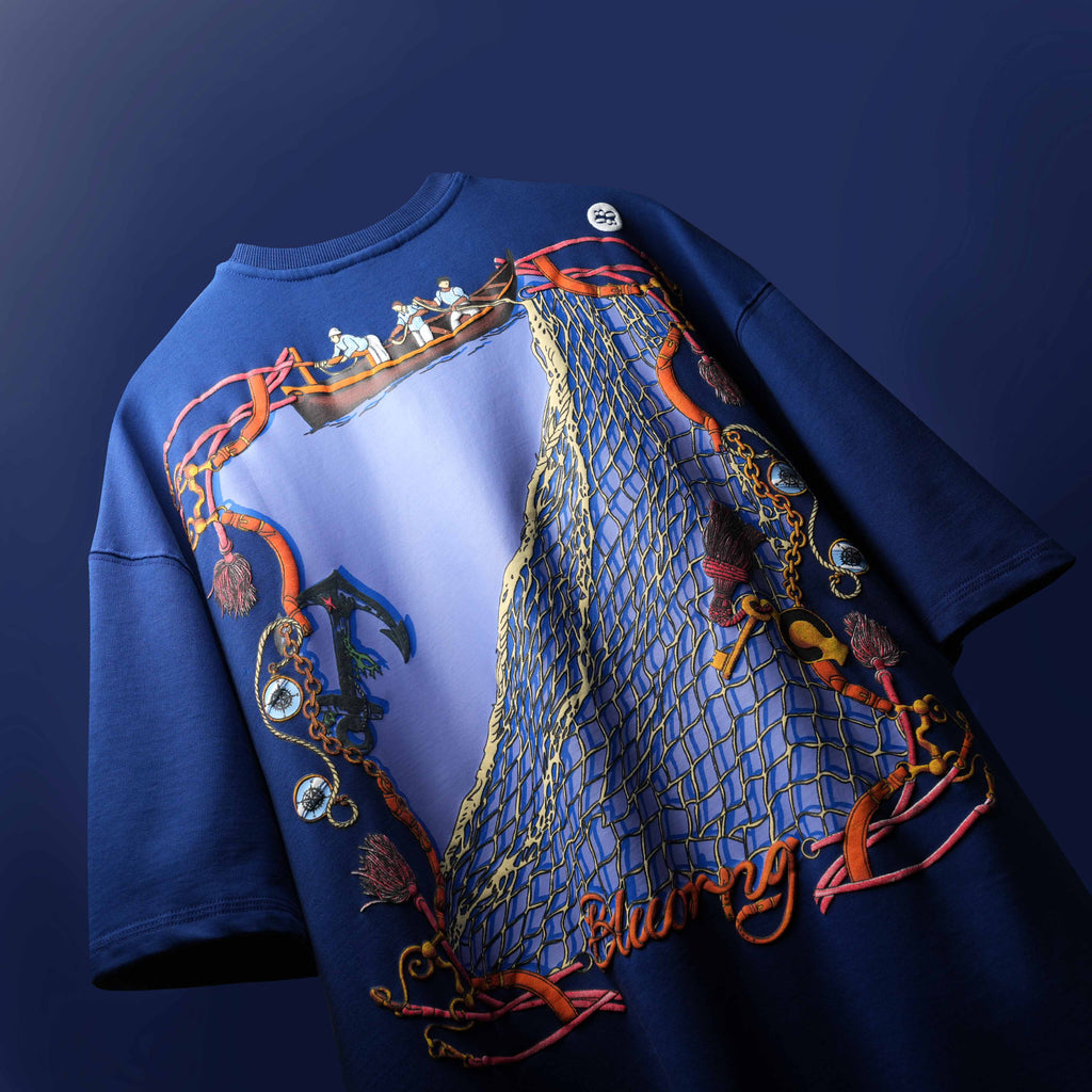 Cobalt Blu Catch T-Shirt Polkal™ BluOr