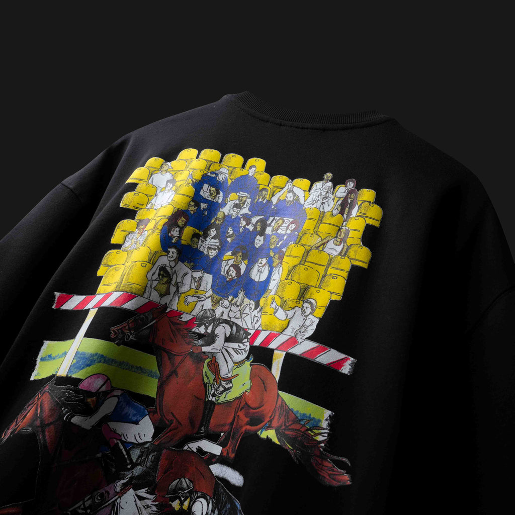 Black Turf Club T-Shirt Polkal™ BluOr
