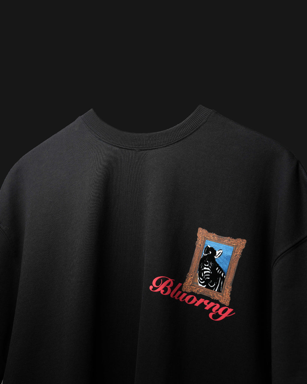 Black Striper Society T-Shirt Polkal™ BluOr