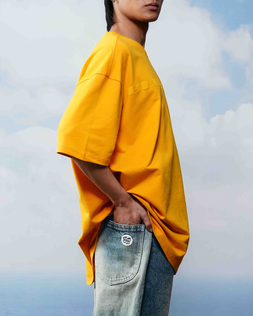 Basic Ochre T-Shirt Polkal™ BluOr