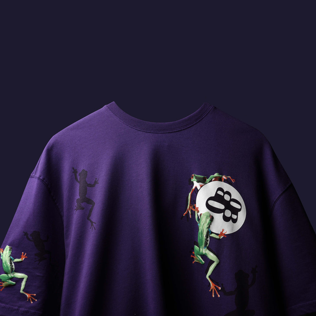 Sticky Purple T-Shirt Polkal™ BluOr