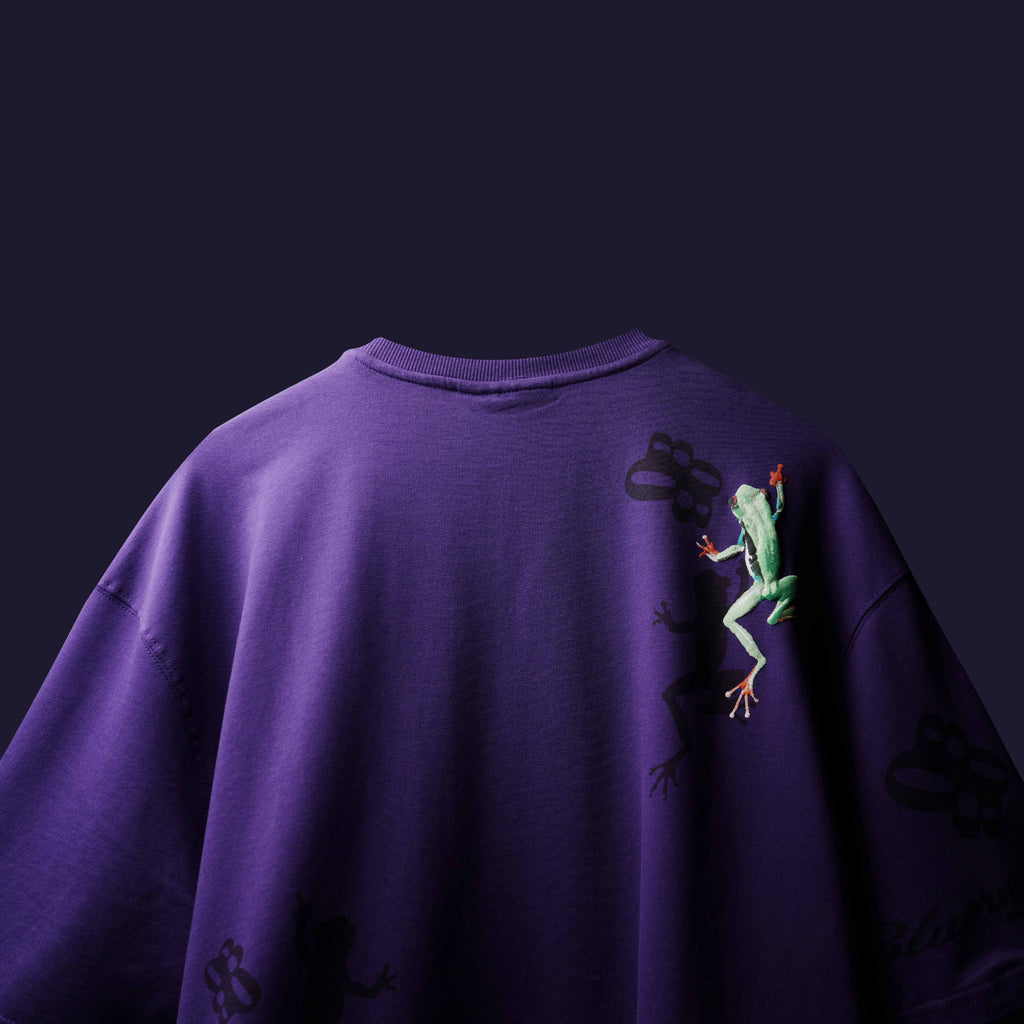 Sticky Purple T-Shirt Polkal™ BluOr