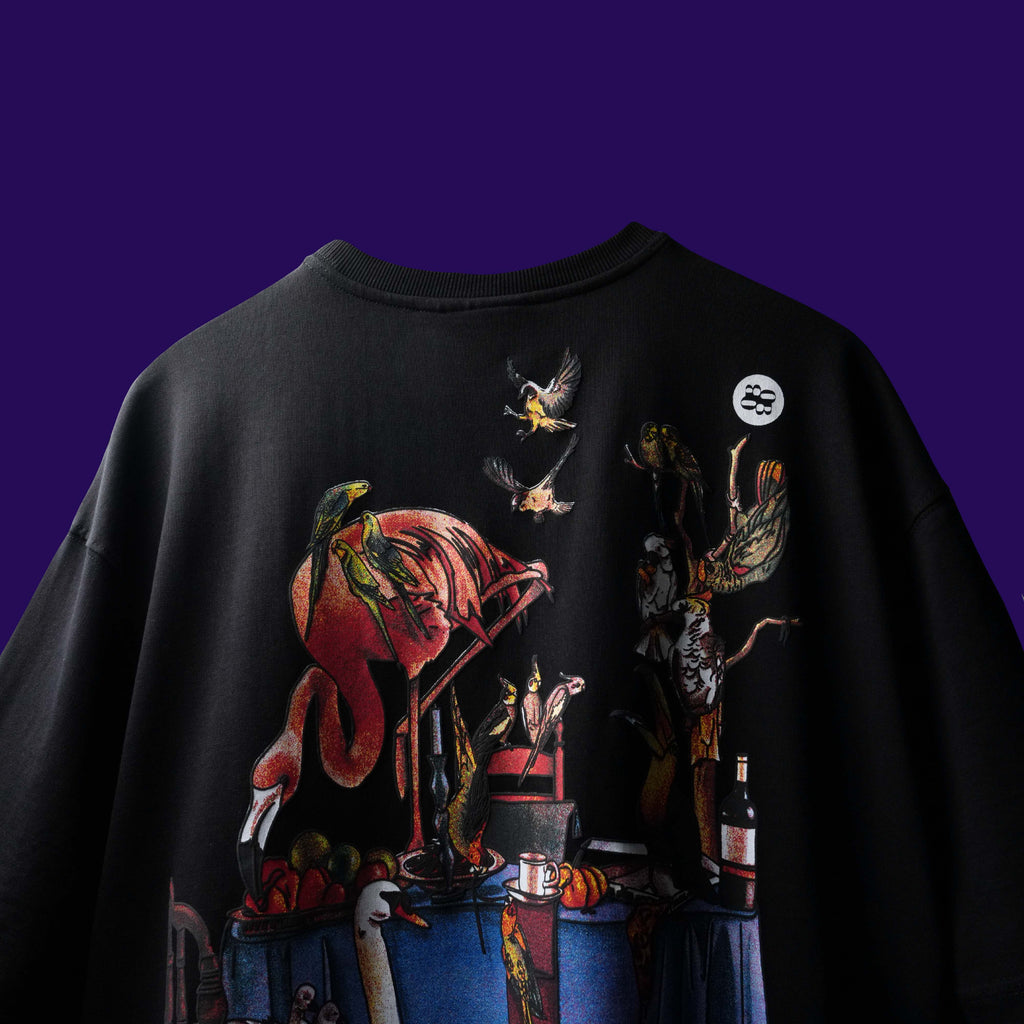 Black Fine Dine T-Shirt Polkal™ BluOr