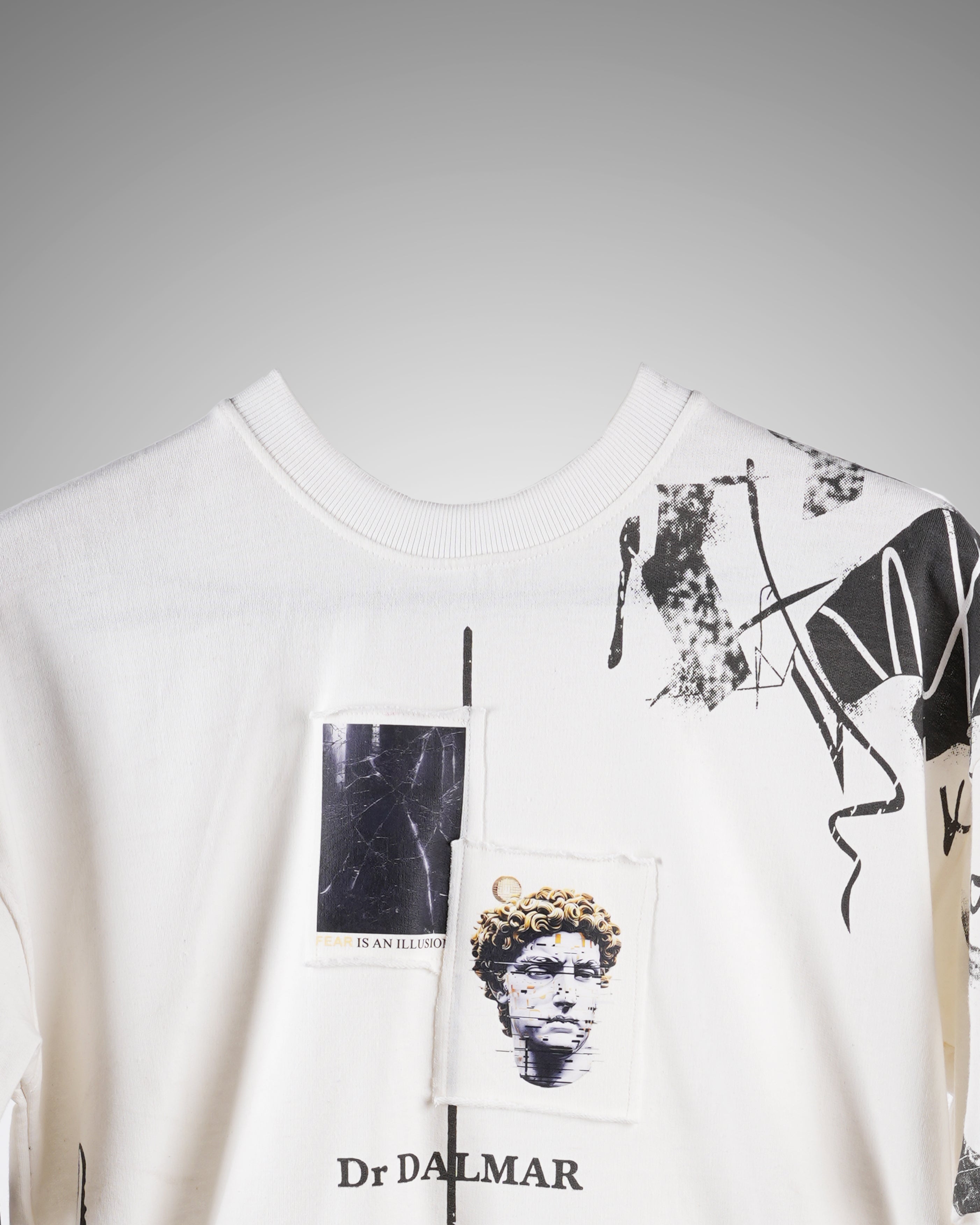 Polkal™ Fear White Dalmar T-Shirt