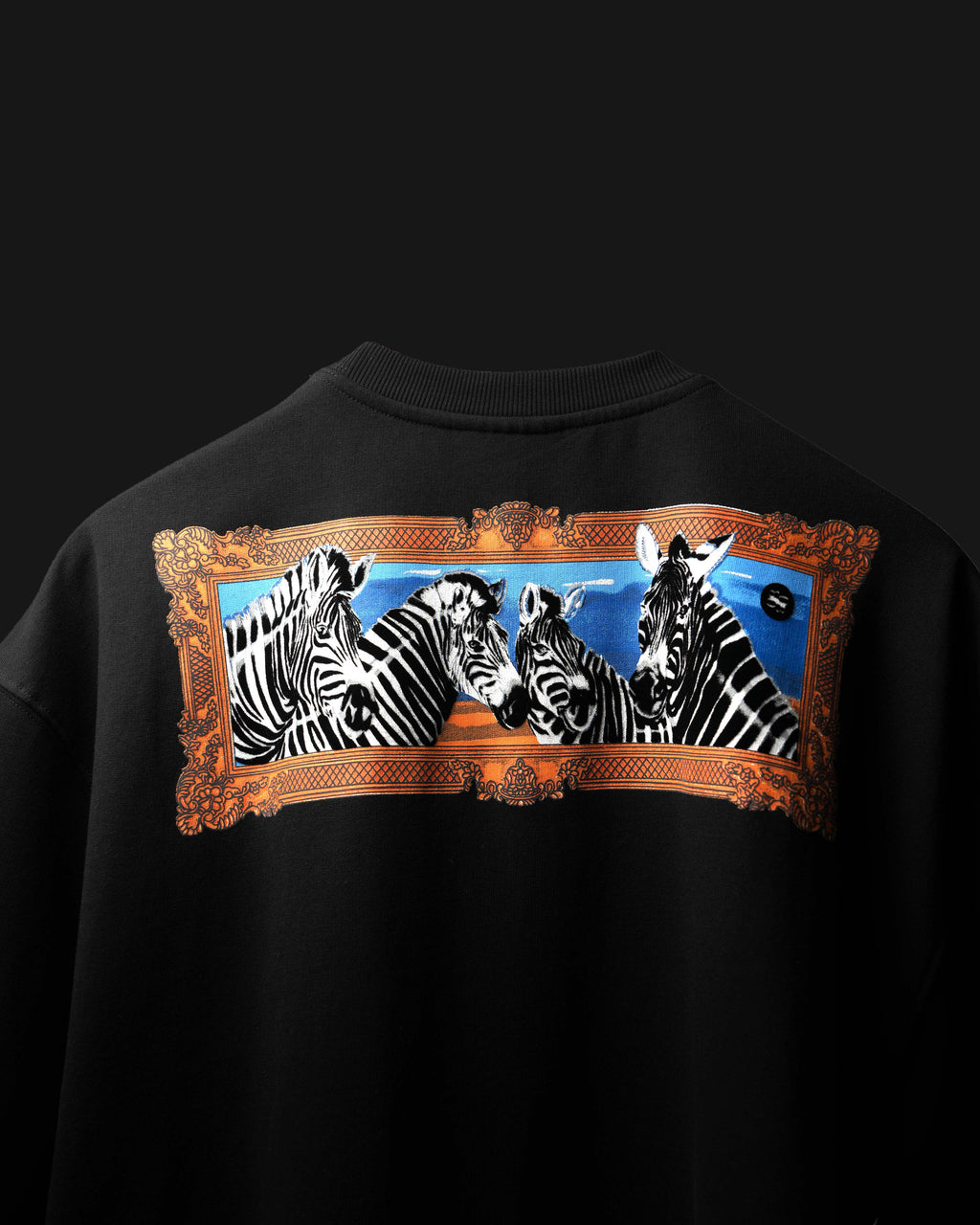 Black Striper Society T-Shirt Polkal™ BluOr